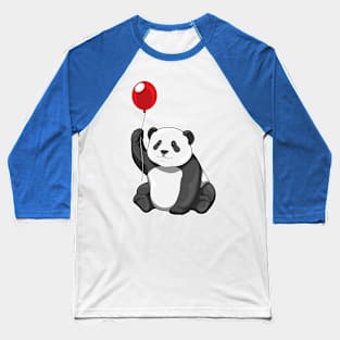 Panda Balloon Baseball T-Shirt